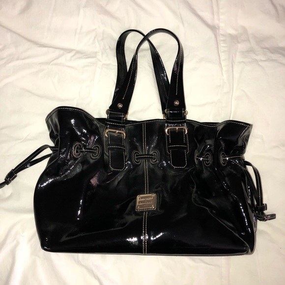 Dooney & Bourke Patent Leather Handbag - Picture 2 of 4